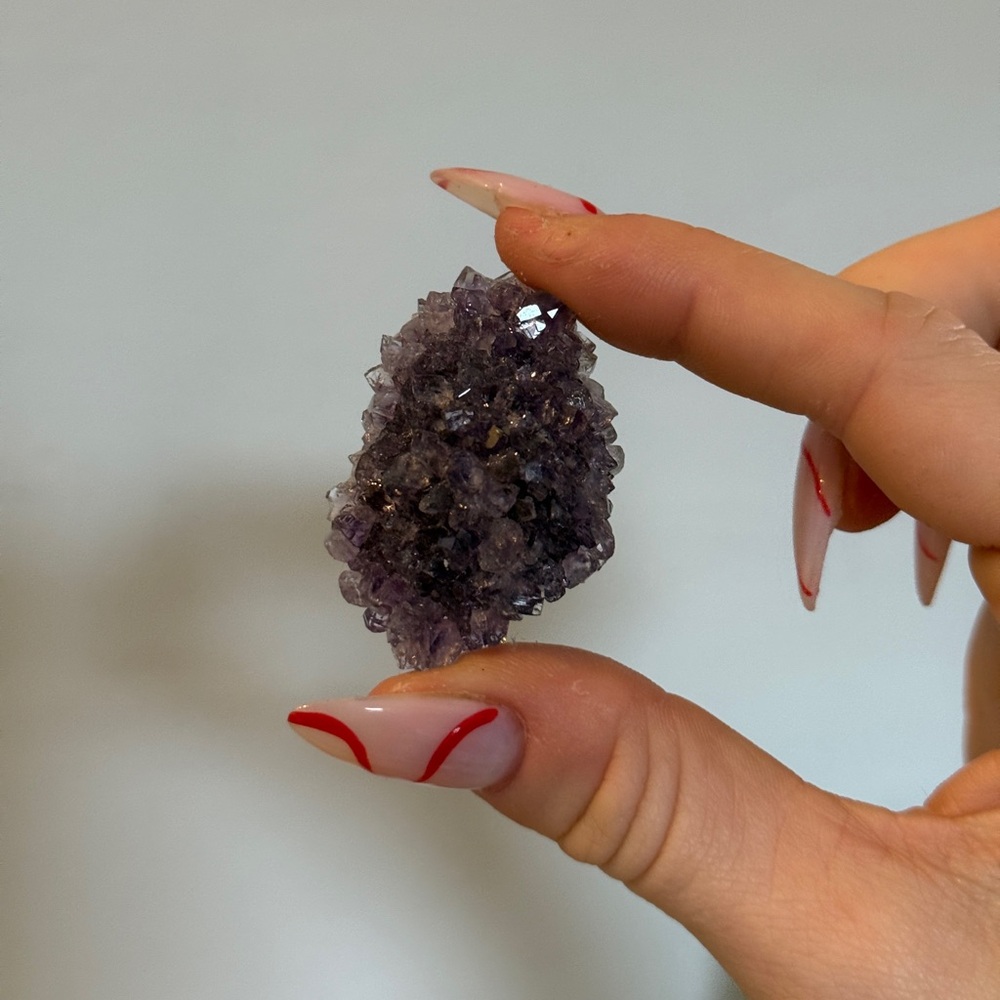 Purple Crystal Cluster